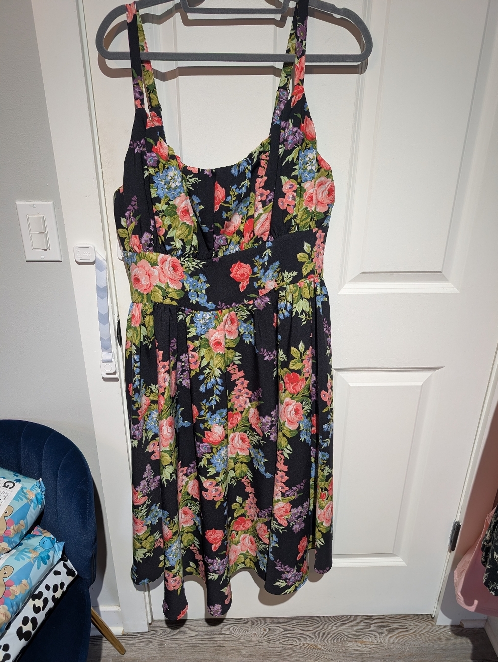 2x Floral Ingenue Dress